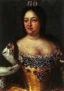 Johann Henrich Wedekind Portrait of Empress Anna of Russia oil painting